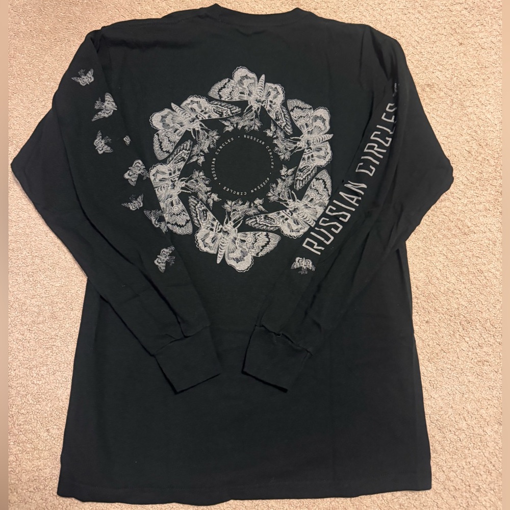 Russian Circles LS Black Graphic T-Shirt M